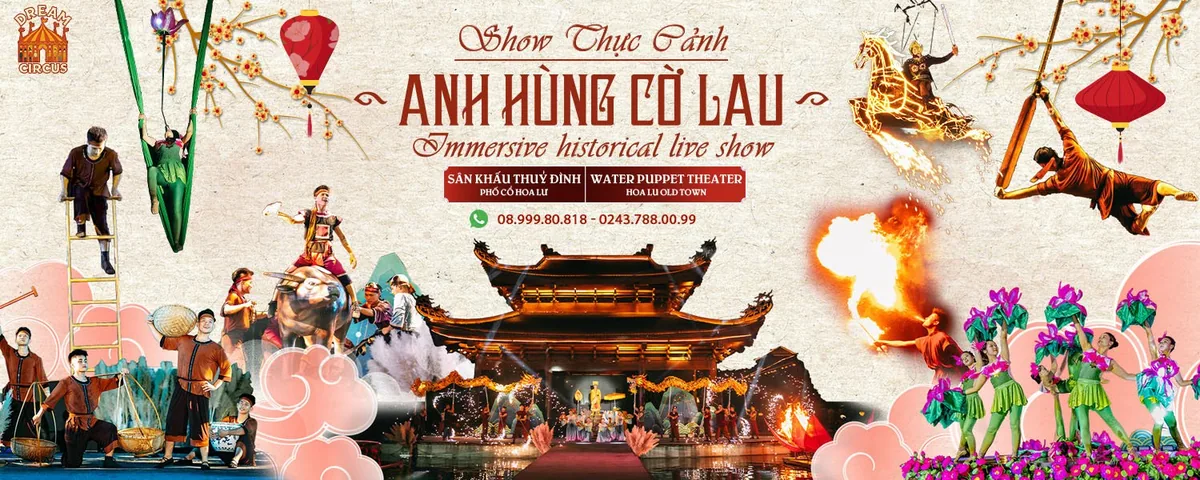 Vé show thực cảnh Anh Hùng Cờ Lau